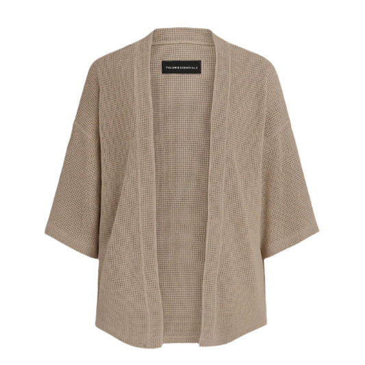 TULUM MESH KNIT KIMONO – ARENA