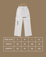 TULUM SUMMER BREEZE PANTS WHITE - Tulum Essentials