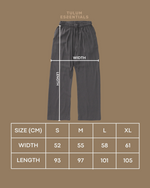 TULUM SUMMER BREEZE PANTS OXFORD GREY - Tulum Essentials