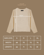 TULUM HEAVY MESH LONGSLEEVE – CRUDO