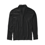 TULUM LONGSLEEVE BUTTON UP GASA BLACK - Tulum Essentials