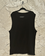 Tulum Heavy Knitted Dual Layered Tanktop Black