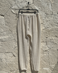 Tulum Heavy Knitted Pants Crudo