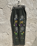 TULUM CLASSIC "MAYAN GARDEN" PANTS LUXE GREEN