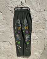 TULUM CLASSIC "MAYAN GARDEN" PANTS LUXE GREEN