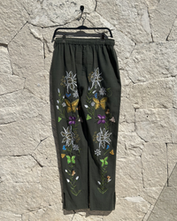 TULUM CLASSIC "MAYAN GARDEN" PANTS LUXE GREEN