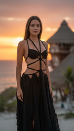 Terra Weave Dress | Black