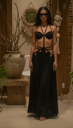 Terra Weave Dress | Black