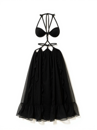 Terra Weave Dress | Black