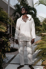 TULUM HOODIE WHITE SS25