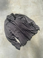 TULUM LONGSLEEVE BUTTON UP GASA OXFORD GREY - Tulum Essentials
