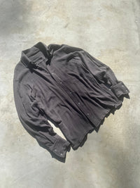 TULUM LONGSLEEVE BUTTON UP GASA OXFORD GREY - Tulum Essentials