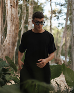 TULUM T-SHIRT GASA BLACK - Tulum Essentials