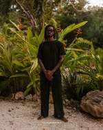 TULUM SUMMER BREEZE PANTS BLACK - Tulum Essentials