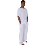 TULUM SUMMER BREEZE PANTS WHITE - Tulum Essentials