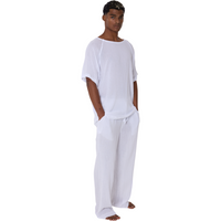 TULUM SUMMER BREEZE PANTS WHITE - Tulum Essentials