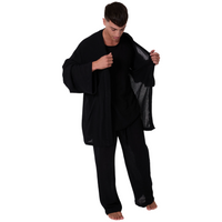 TULUM KIMONO LONG GASA BLACK - Tulum Essentials