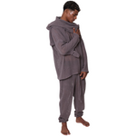 TULUM HEAVY MESH BEACH PANTS - OXFORD GREY - Tulum Essentials