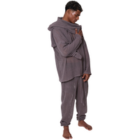 TULUM HEAVY MESH BEACH PANTS - OXFORD GREY - Tulum Essentials