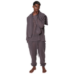 TULUM HEAVY MESH BEACH PANTS - OXFORD GREY - Tulum Essentials