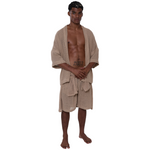TULUM MESH KNIT KIMONO – ARENA