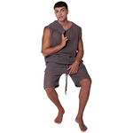TULUM HEAVY KNIT TANK OXFORD GREY