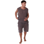 TULUM HEAVY KNIT TANK OXFORD GREY