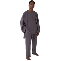 TULUM SUMMER BREEZE PANTS OXFORD GREY - Tulum Essentials