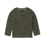 TULUM HEAVY KNITTED LONGSLEEVE SHIRT GREEN
