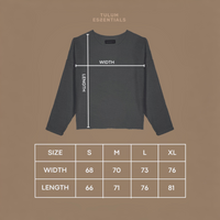 TULUM HEAVY MESH LONGSLEEVE – OXFORD GREY