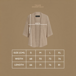 TULUM MESH KNIT KIMONO – ARENA