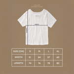 TULUM T-SHIRT GASA WHITE - Tulum Essentials
