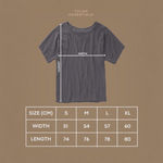 TULUM T-SHIRT GASA OXFORD GREY - Tulum Essentials
