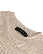 TULUM HEAVY KNIT TANK CRUDO