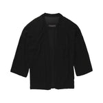 TULUM KIMONO LONG GASA BLACK - Tulum Essentials