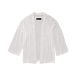 TULUM KIMONO LONG GASA WHITE - Tulum Essentials