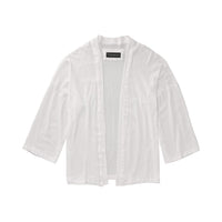 TULUM KIMONO LONG GASA WHITE - Tulum Essentials