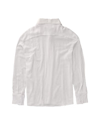 TULUM LONGSLEEVE BUTTON UP GASA WHITE