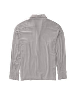 TULUM LONGSLEEVE BUTTON UP GASA SILVER - Tulum Essentials