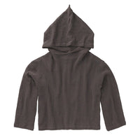 TULUM HEAVY MESH CROPPED HOODIE – OXFORD GREY