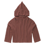 TULUM HEAVY MESH CROPPED HOODIE – ROSA