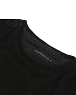 TULUM HEAVY KNIT TANK BLACK