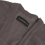 TULUM MESH KNIT KIMONO – OXFORD GREY