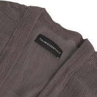 TULUM MESH KNIT KIMONO – OXFORD GREY