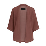 TULUM MESH KNIT KIMONO – ROSA