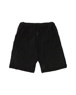 TULUM MESH KNIT SHORTS – BLACK - Tulum Essentials
