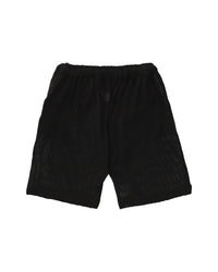 TULUM MESH KNIT SHORTS – BLACK - Tulum Essentials