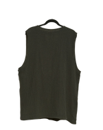 Tulum Heavy Knitted Dual Layered  Tanktop Green