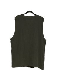 Tulum Heavy Knitted Dual Layered  Tanktop Green