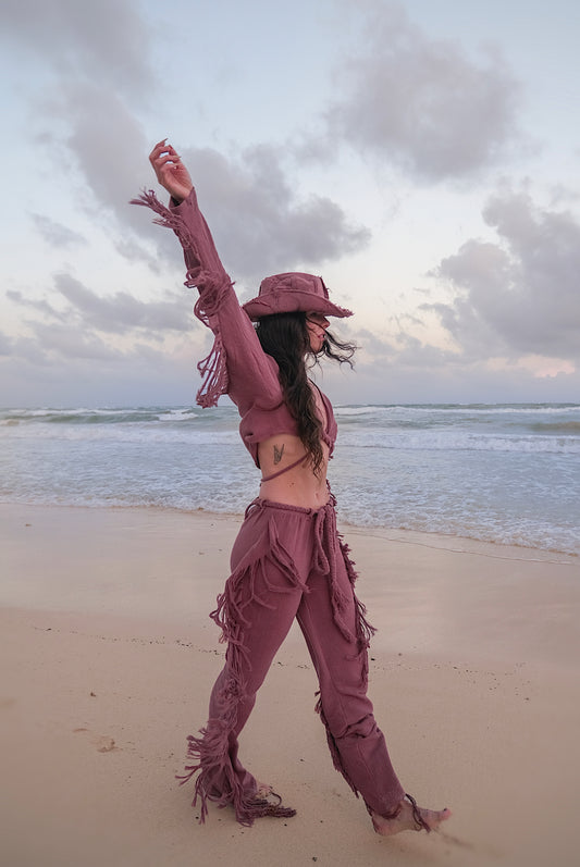 TULUM LION PANTS HS23